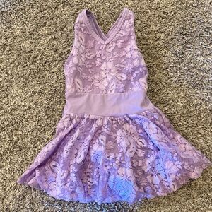 Lavender Lace Kids Costume Dress